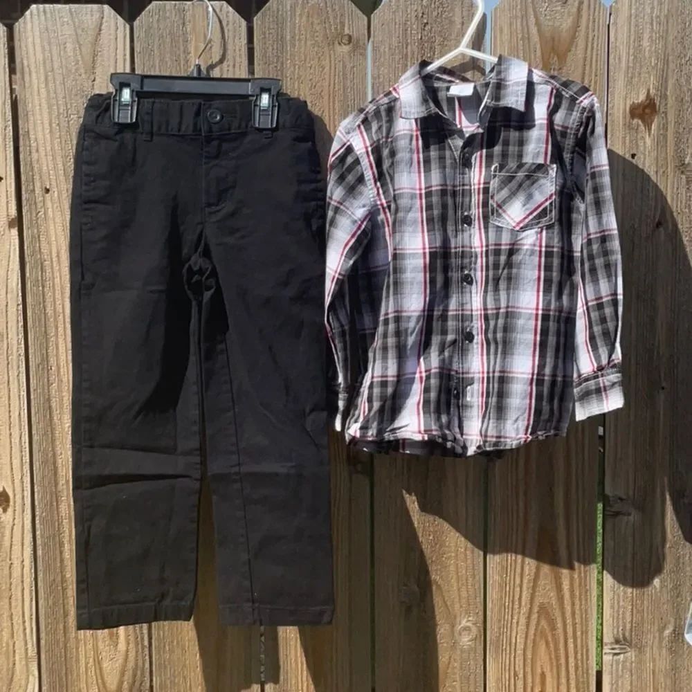 Take 50% OFF- 2pcs Boys Mix Match Wonderkids & Place Shirt and Pants, Size-5